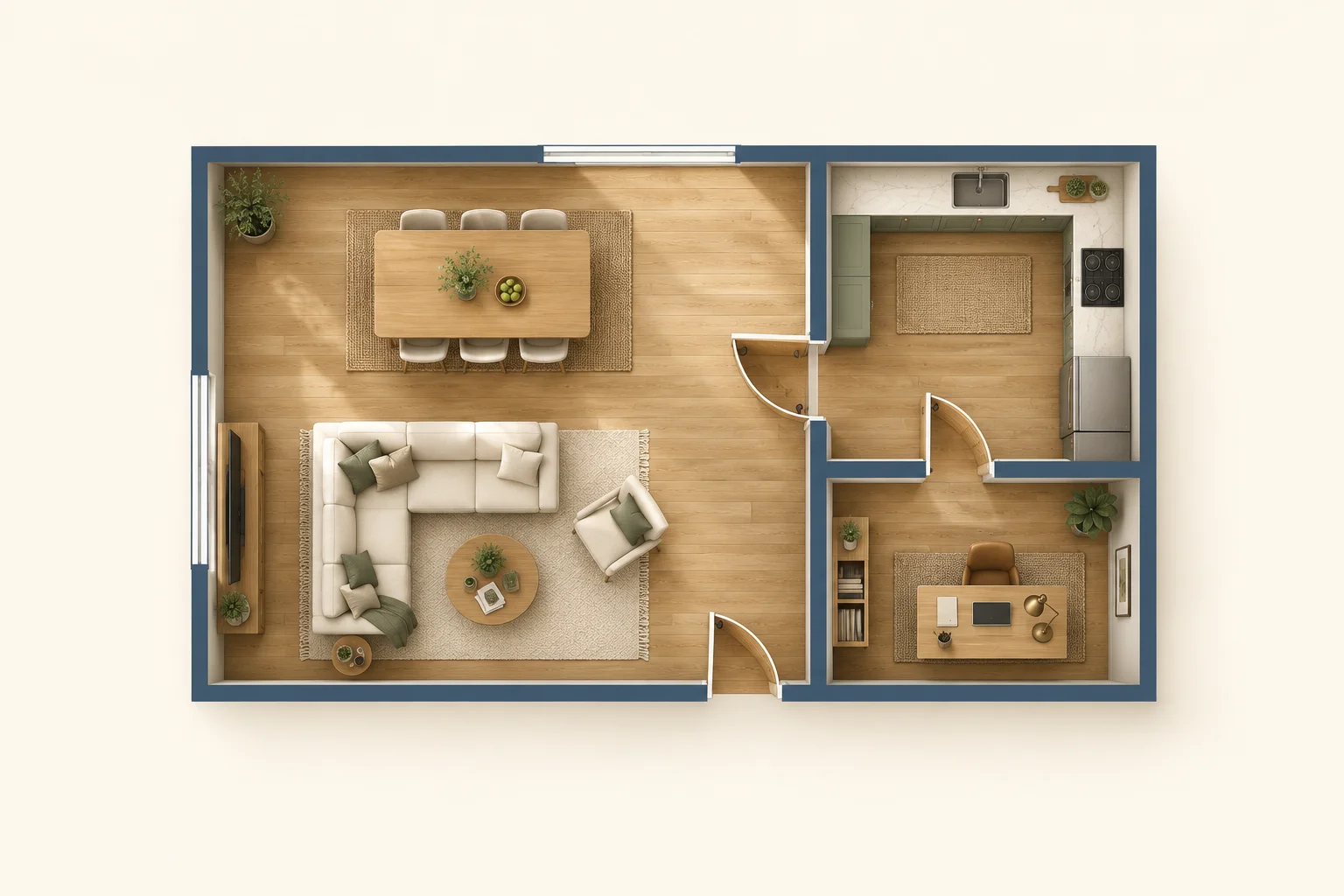 Bring a floorplan to life · Archmazing