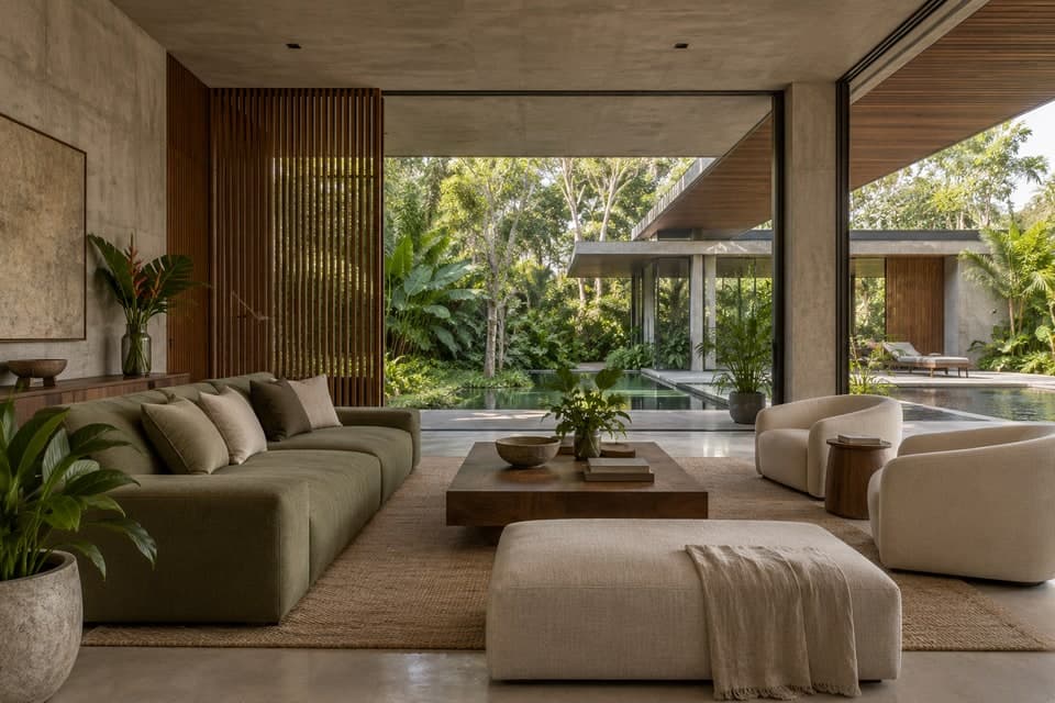 Tropical Modern style reference