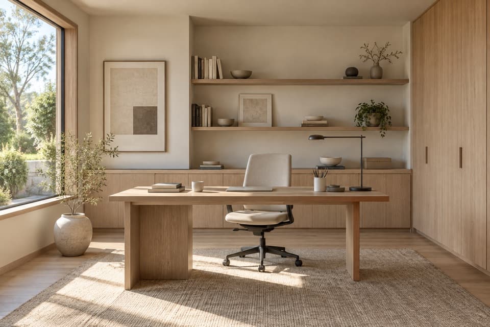 Japandi Home Office style reference