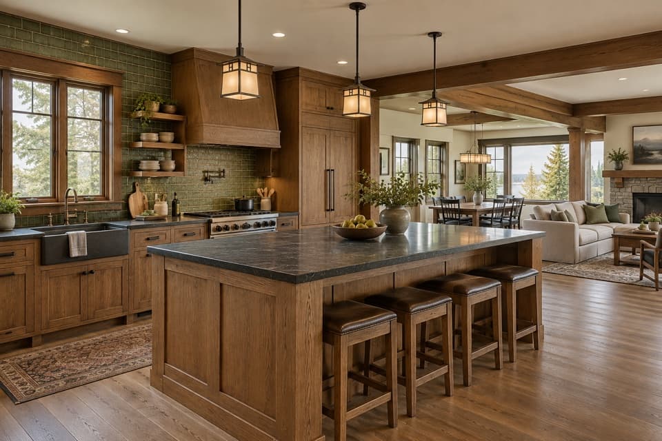 Seattle Craftsman Kitchen style reference