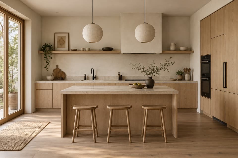 Japandi Kitchen style reference