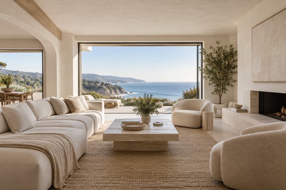 Malibu Ocean Minimal style reference