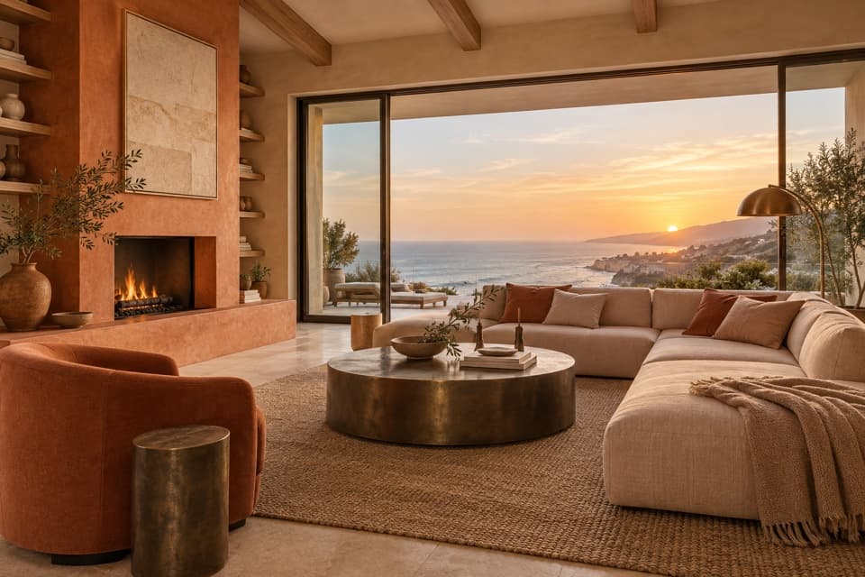 Malibu Sunset Terracotta style reference