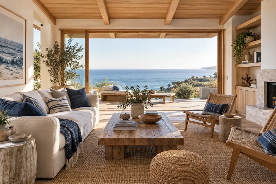 Malibu Surf Retreat style reference