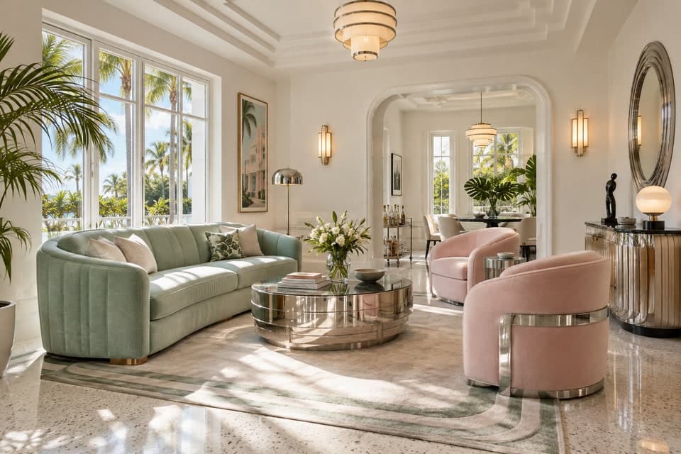 Miami Art Deco style reference