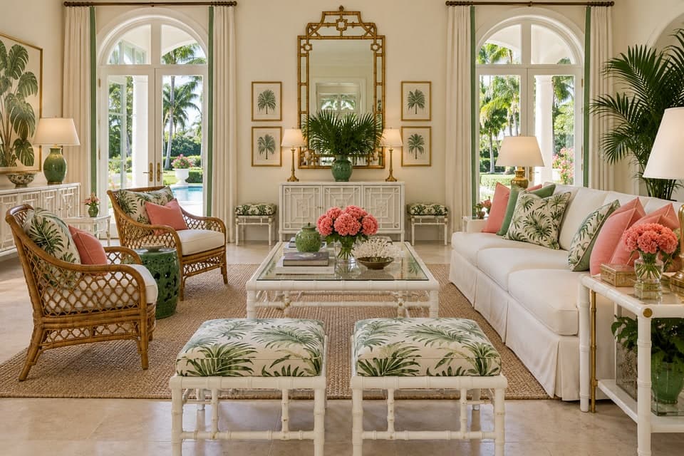 Palm Beach Regency style reference