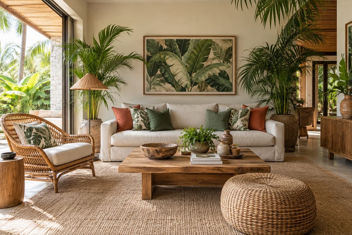 Tropical style reference